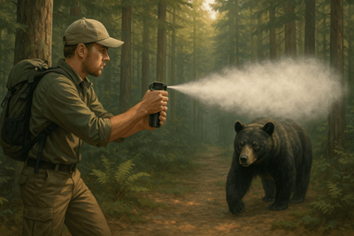 熊撃退スプレー使い方