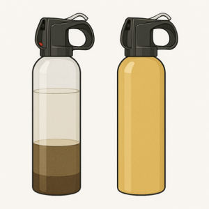 熊撃退スプレー分離