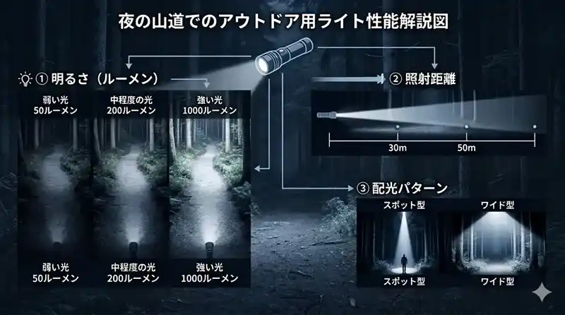 ライトの選び方基準